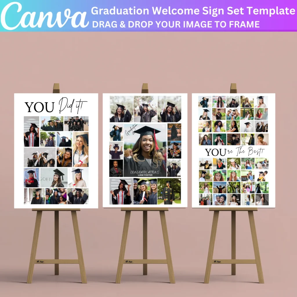 15+ Mother's Day Canva Photo Collage Template Bundle, Mom Canva Photo Frame Template, Mom Canva Frame, The Best Mom Ever Canva Template
